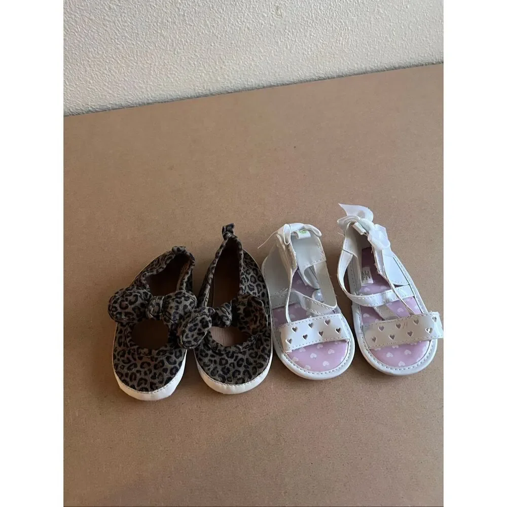 Baby gap Leopard print  and first steps Sandals